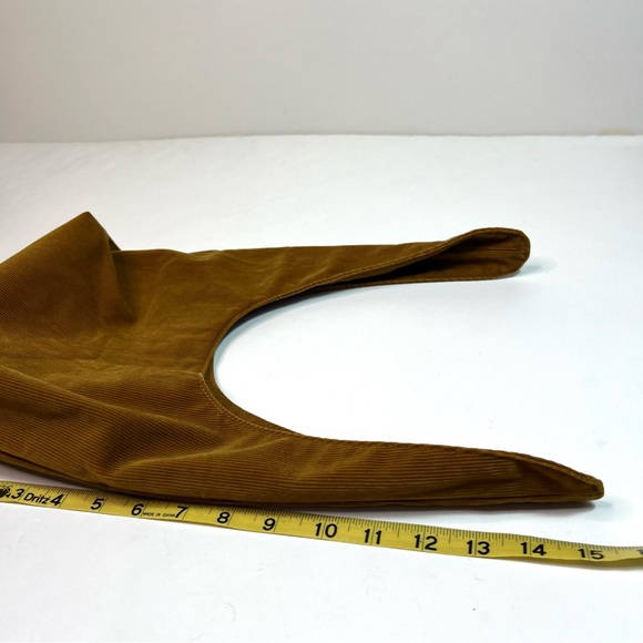 MERIT Cosmetics Signature Corduroy Caramel Color Makeup Bag - Picture 14 of 16